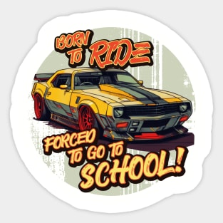 For car loving kid! Sticker